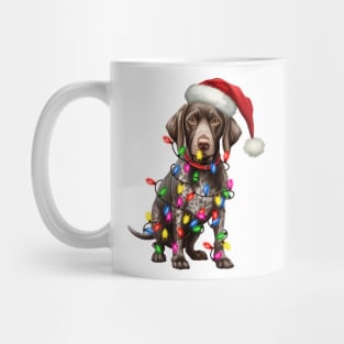 Christmas German Shorthaired Pointer Mug